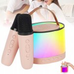 KARAOKE SADA PRO DĚTI KARAOKE STROJ S 5 LED EFEKTY A BLUETOOTH – Zboží Dáma