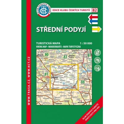 KČT 82 Střední Podyjí 4 vydání 2017 – Zbozi.Blesk.cz