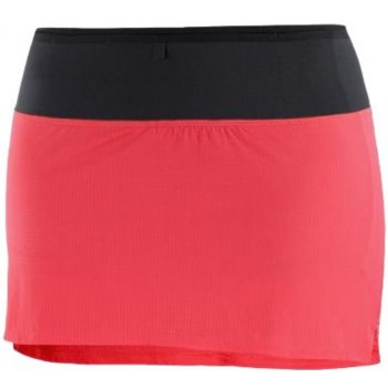 Salomon sukně AGILE SKORT W červená/černá