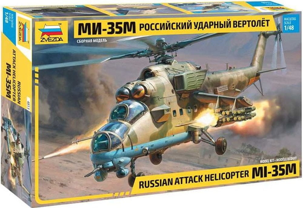 Zvezda Vrtulník Ka-52 Aligator 1:48