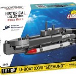 COBI 4846 World War II Německá miniponorka U-Boot XXVII Seehund – Zboží Dáma
