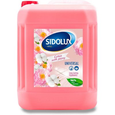 Sidolux Universal čisticí prostředek Bavlna s pivoňkou, 5 l – Zboží Mobilmania