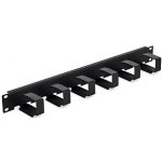 Vyvazovací panel Triton RAB-VP-X23-A1 Vyvazovací panel, 19", 1U, 6x vyvazovací háček 70x27mm, černý RAB-VP-X23-A1 – Hledejceny.cz