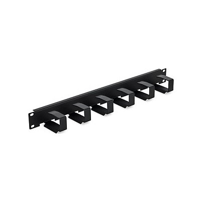 Vyvazovací panel Triton RAB-VP-X23-A1 Vyvazovací panel, 19", 1U, 6x vyvazovací háček 70x27mm, černý RAB-VP-X23-A1 – Hledejceny.cz