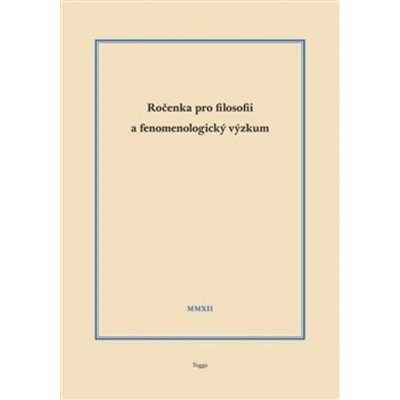 Ročenka pro filosofii a fenomenologický výzkum 2012 – Hledejceny.cz