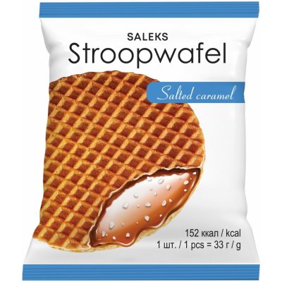Saleks absolut Oplatky s náplní slaný karamel 33 g – Sleviste.cz