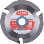 VIDIOVÝ KOTOUČ NA DŘEVO 125 mm 3 ZUBY DO ÚHLOVÉ BRUSKY ŘEZNÝ – Zboží Dáma