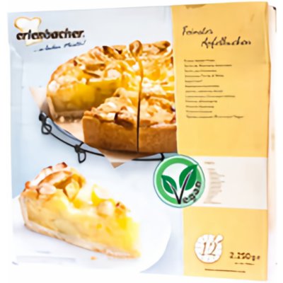 Erlenbacher Koláč jemný jablečný Vegan 2,25 kg – Zboží Dáma