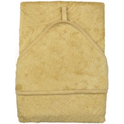Timboo Osuška s kapucí Xxl 95 x 95 cm Honey Yellow – Zboží Dáma