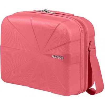 American Tourister STARVIBE BEAUTY CASE Sun Kissed Coral MD5001-00 červená – Zboží Dáma