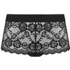 Dámské erotické kalhotky a tanga Underneath Ella Lace Short (Black), krajkové dámské boxerky