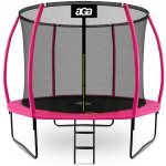 Aga SPORT EXCLUSIVE 305 cm růžová + ochranná síť + žebřík – Zboží Dáma