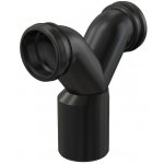 Alcadrain Spojovací dvojité koleno 90° s těsněním - M909 – Sleviste.cz