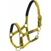 Ohlávky a vodítka pro koně Umbria Ohlávka nylonová Neoprene Equitazione yellow