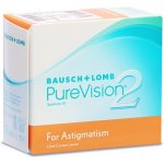 Bausch & Lomb PureVision 2 HD For Astigmatism 6 čoček – Hledejceny.cz