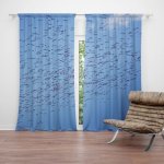 Sablio Závěs Hejno ptáků: 2ks 140x250cm – Hledejceny.cz