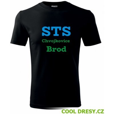 Tričko STS Chvojkovice Brod černé – Zboží Dáma