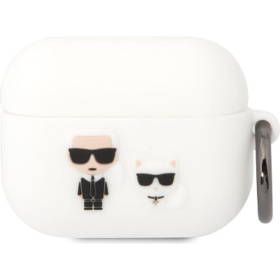 Karl Lagerfeld and Choupette Liquid Silicone Apple AirPods Pro KLACAPSILKCW – Zboží Živě