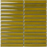 The Mosaic Factory žlutá lesklá Kit-Kat 2 x 14,5 cm 1ks – Sleviste.cz