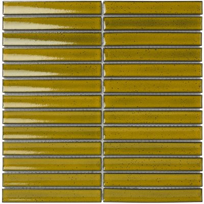 The Mosaic Factory žlutá lesklá Kit-Kat 2 x 14,5 cm 1ks – Sleviste.cz