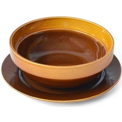 Kinekus miska gulášová 0,5 l s talířkem keramická KIN33000055