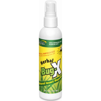 HERBAL PROTEC-X North American Herb & Spice Aromatický Repelent proti hmyzu a klíšťatům 120 ml – Zboží Mobilmania