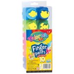 Patio Prstové barvy s razítky Colorino 10 ks – Zboží Dáma