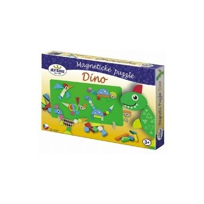 Magnetické puzzle Dinosauři v krabici 33x23x3 5cm Rock David – Hledejceny.cz