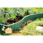 Zahradní obrubník lem trávníku garden fence 5,9m - hnědá – Hledejceny.cz