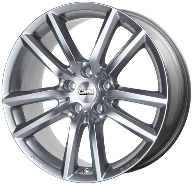 CMS C27 6x16 5x112 ET43 racing silver