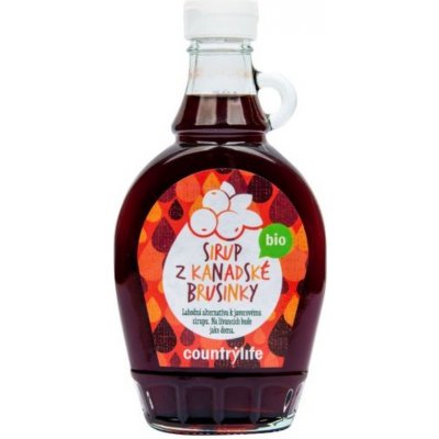 Country Life Sirup brusinkový BIO 250 ml – Zboží Mobilmania