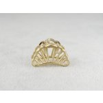 Malý kovový skřipec na vlasy Barva: tmavě šedá – Zboží Mobilmania