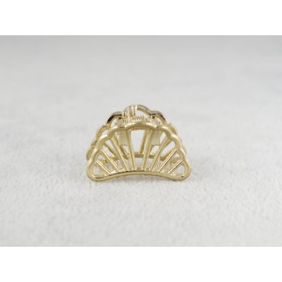 Malý kovový skřipec na vlasy Barva: tmavě šedá – Zboží Mobilmania