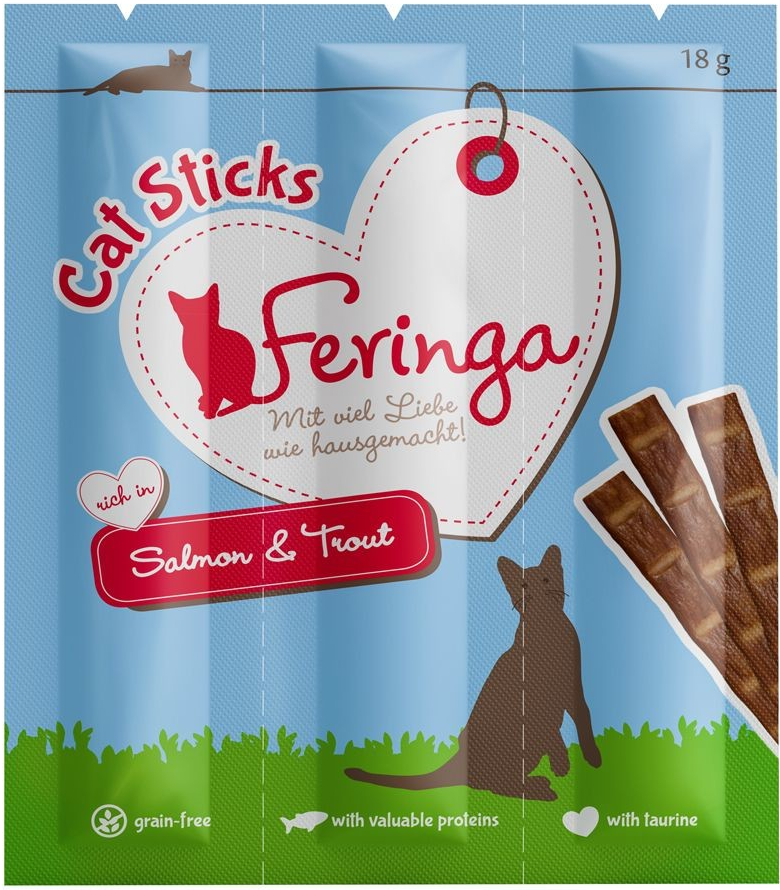 Feringa Sticks losos & pstruh balení 3 x 3