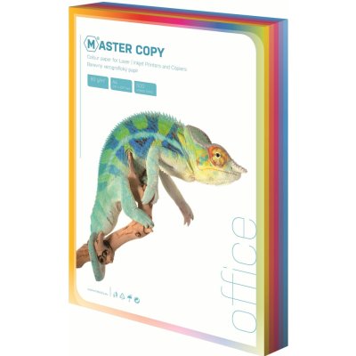 Ofsetový papír A4 colour Master sytá duha mix 5 barev 500 listů