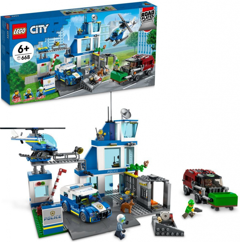 LEGO® City 60316 Policejní stanice od 1 139 Kč - Heureka.cz