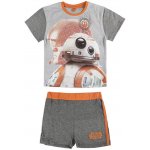 CERDA Komplet tričko a kraťasy Star Wars bavlna šedý – Hledejceny.cz