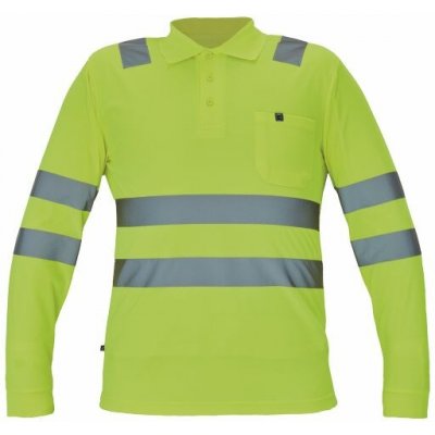 Cerva LUGO HV polokošile dl.rukáv žlutá žlutá XS – Zboží Dáma