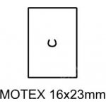 Motex Etikety do kleští 16 x 23,bílé – Zboží Mobilmania