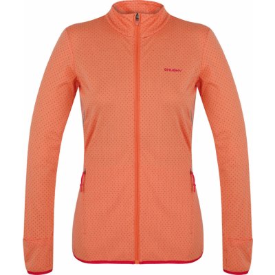 Husky dámská mikina na zip Astel lt. orange – Zboží Dáma