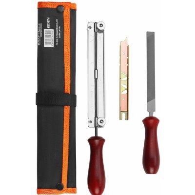 Kraft & Dele Pilník s vodícím válčíkem pro řetěz KD3574 – Zboží Mobilmania