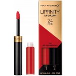Max Factor Dlouhotrvající rtěnka s balzámem Lipfinity 125 So Glamorous 2,3 + 1,9 ml – Zboží Dáma