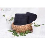 XPOSE Froté osuška VERONA černá 70 x 140 cm – Zboží Mobilmania
