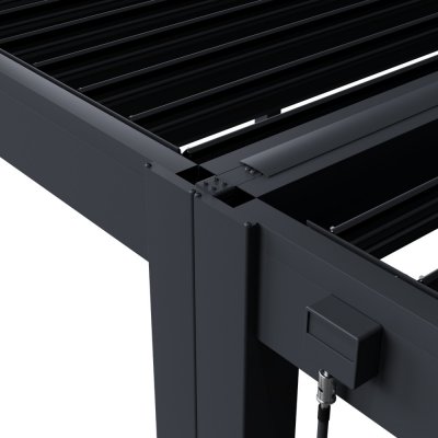 ROJAPLAST Spojovací díl k bioklimatické pergole, 4 m – Zboží Mobilmania