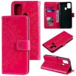 Flower PU kožené peněženkové Honor 9X Lite - rose – Zboží Živě Flower PU kožené peněženkové Honor 9X Lite - rose – Zboží Živě