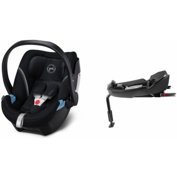 Cybex ATON 5 + základna do auta BASE 2-FIX 2022 Deep Black