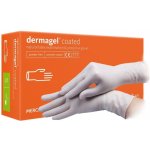 Mercator Medical Dermagel coated latexové nepudrované bílé 100 ks – Hledejceny.cz