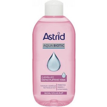 Astrid Aqua Biotic zjemňující čistící pleťová voda 200 ml