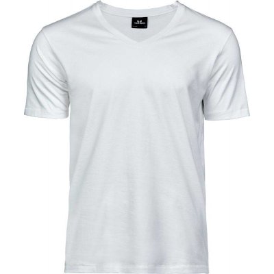 Tee Jays 5004 uxusní tričko s výstřihem do V bílá