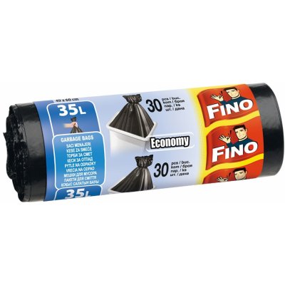 Fino pytle Economy HDPE 35l 8µm 30 ks – Hledejceny.cz